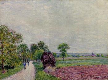 Alfred Sisley : Countryside near Moret
